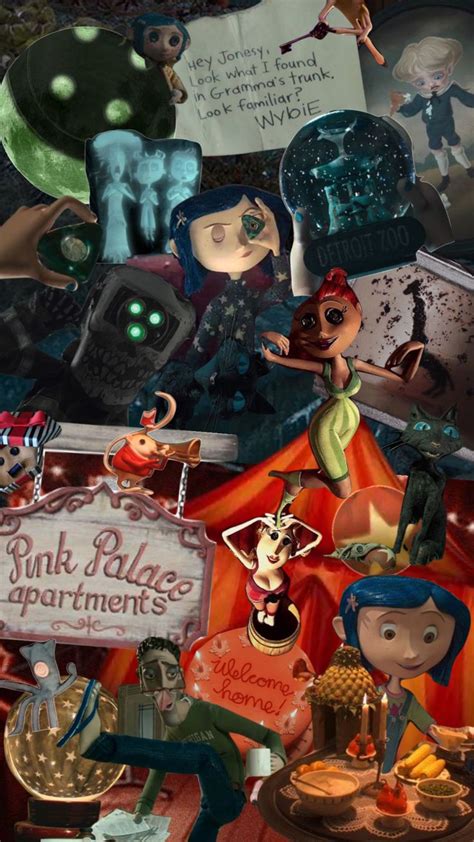 Coraline Coralinejones Wybie Moviecollage Collage Aesthetic