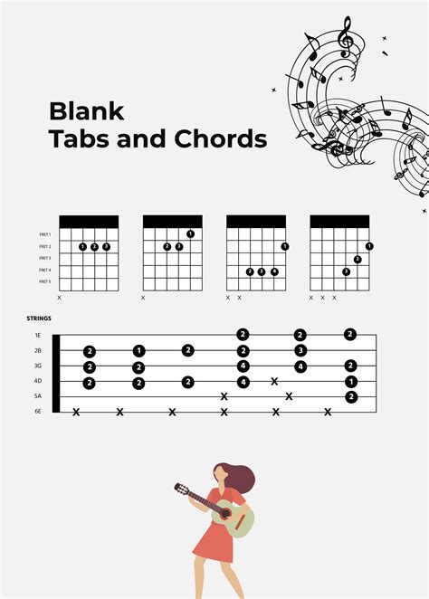 Guitar Chords Chart Printable