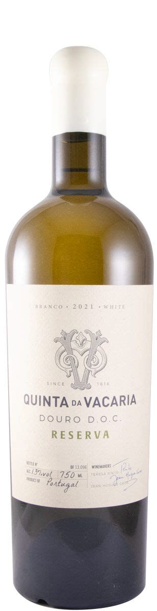 2021 Quinta Da Vacaria Reserva Branco