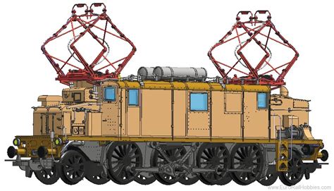 Roco Ho Fs Electric Locomotive Class E