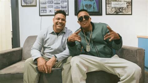 Mano Brown recebe Ronaldo Fenômeno em seu podcast Mano a Mano