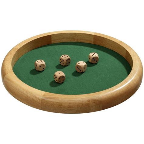 Piste de dés en bois Philos Accessoire de jeu pour enfants et adultes