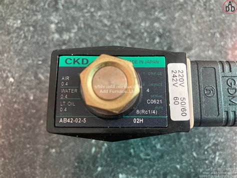 Ab H Rc Ckd Solenoid Valve