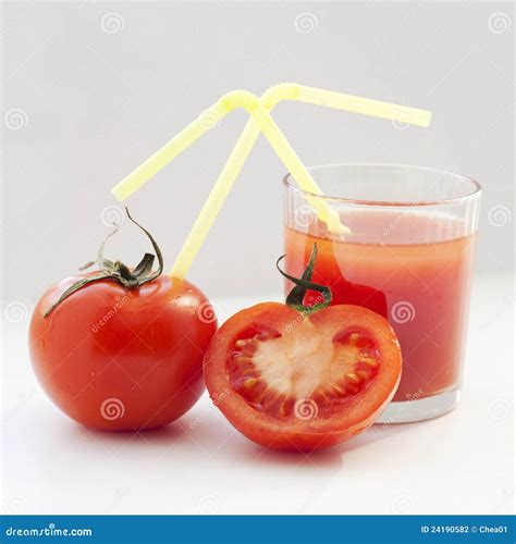 Tomatoes And Tomato Juice Stock Photo Image Of Cooking