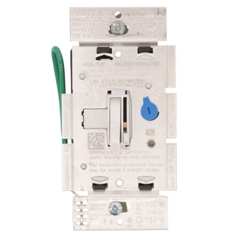 Aycl P Wh Lutron Aycl P Wh Ariadni Toggler Cfl Single Pole