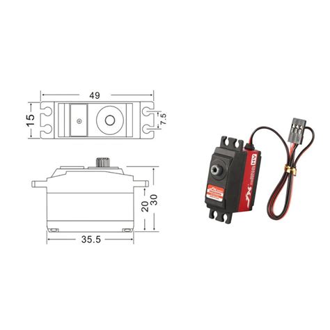 Jx Pdi Hv Mg G Metal Gear Digital High Voltage Tail Servo Coreless