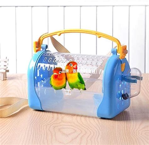 Amazon D Llesell Bird Carrier Travel Cage Parrot Lightweight