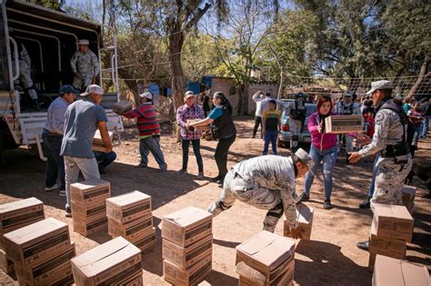 Brigadas Para Ayudar Apoyan A M S De Mil Familias Vulnerables E