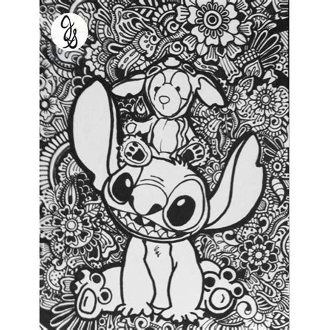 Coloriage Mandala Disney Stich Stitch Coloring Pages Disney Coloring