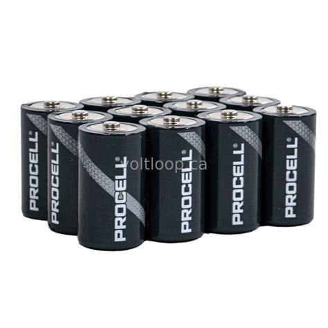 Duracell Procell D Alkaline Battery 12 Pack Voltloop Canada