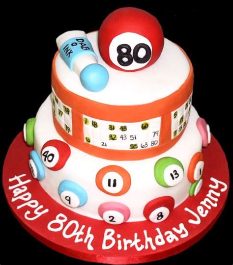 Bingo Birthday Cake Bingo Cake Adult Birthday Cakes Cake