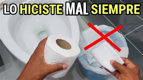 No Volveras A Botar Papel De Ba O En El Zafacon Despues De Ver Esto