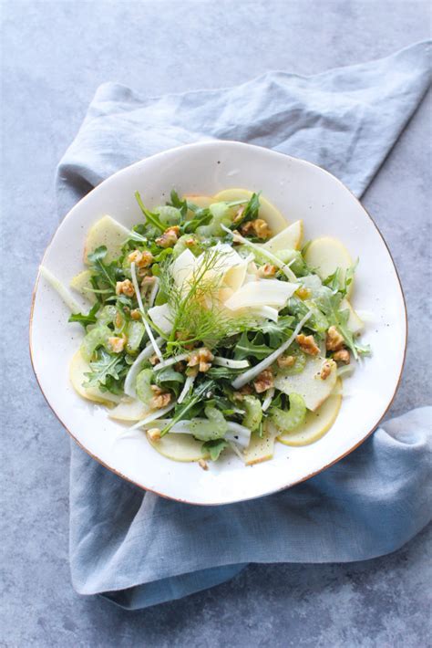 Fennel Apple Salad With Walnuts Zen And Spice