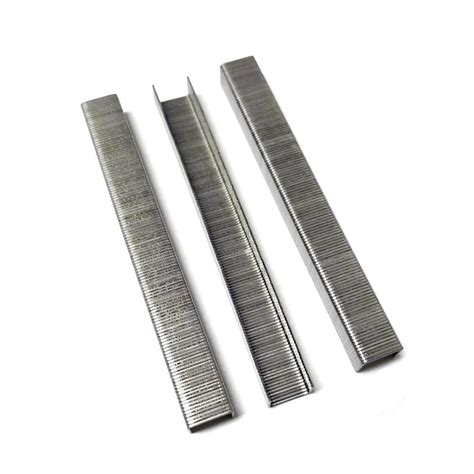 80 Series Stainless Steel Staples 21 Gauge 12 Crown 38 Length