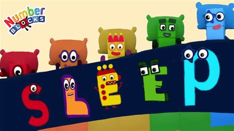 Numberblocks Intro Song But Sleep With Spilling Sleep World With Numberblocks Youtube