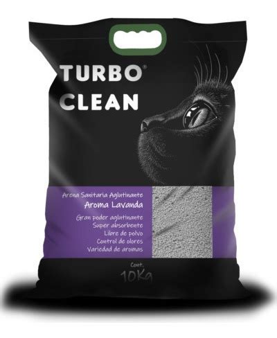 Arena Sanitaria Turbo Clean Aroma Lavanda 10kg Cuotas sin interés