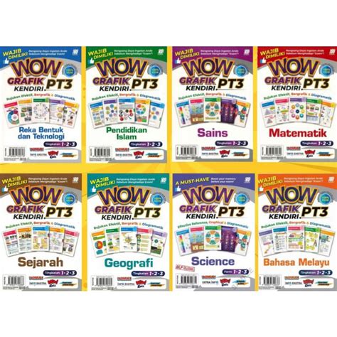 BUKU RUJUKAN NOTA WOW GRAFIK PT3 SERIES Shopee Malaysia