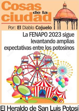 Cosas De La Ciudad La FENAPO 2023 Sigue Levantando Amplias