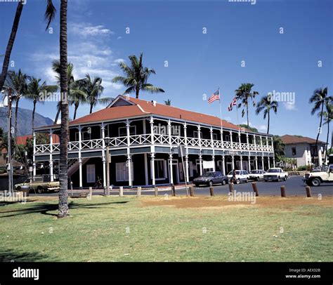 Pioneer Inn Lahaina Maui Is MAUI IS HAWAII Stock Photo - Alamy