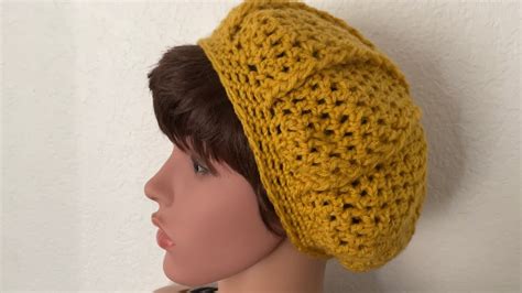 C Mo Hacer Gorro Boina A Crochet Youtube