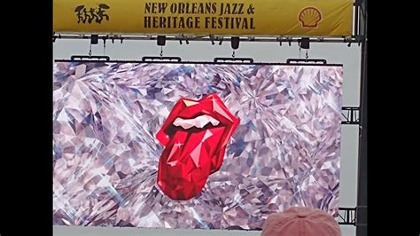 Rolling Stones Jazz Fest 2024 Pt 1 Youtube