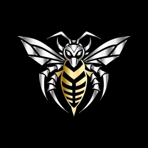 Premium Vector Tech Bee With Shield Logo Design Vector Template