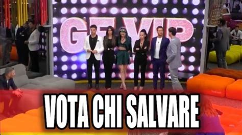 GF Vip 7 Quale Vippone Vuoi Salvare VOTA