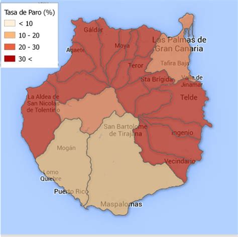 Yo Impresi N Oriental Mapa De Gran Canaria Municipios Deshabilitar