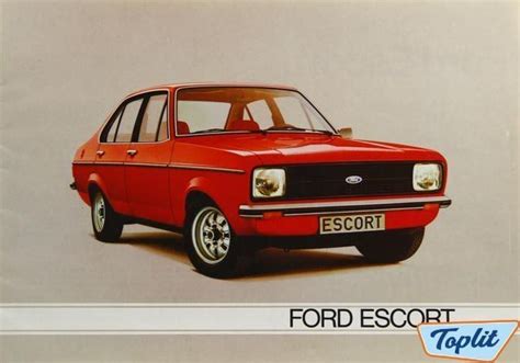 PROSPEKT FORD ESCORT TYP 75 1979 Kaufen Auf Ricardo