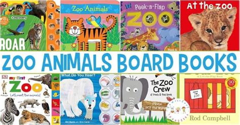 20 Engaging Board Book Zoo Animal Books For Toddlers