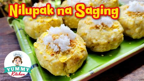 Nilupak Na Saging Recipe Find Vegetarian Recipes