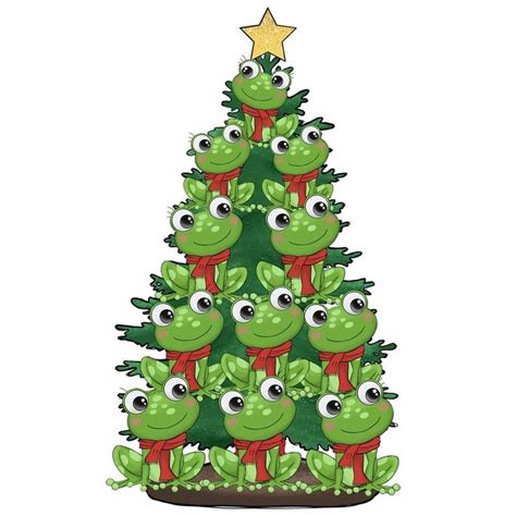 Pin By Sv Asvv On Design In 2024 Frog Pictures Frog Art Christmas