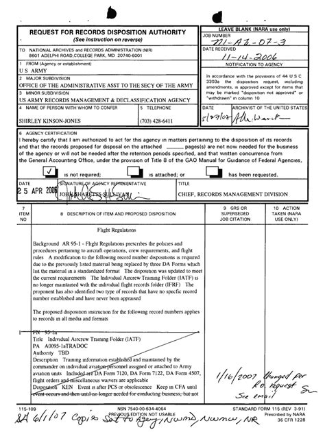 Fillable Online Individual Aircrew Training Folder IATF Aircraft