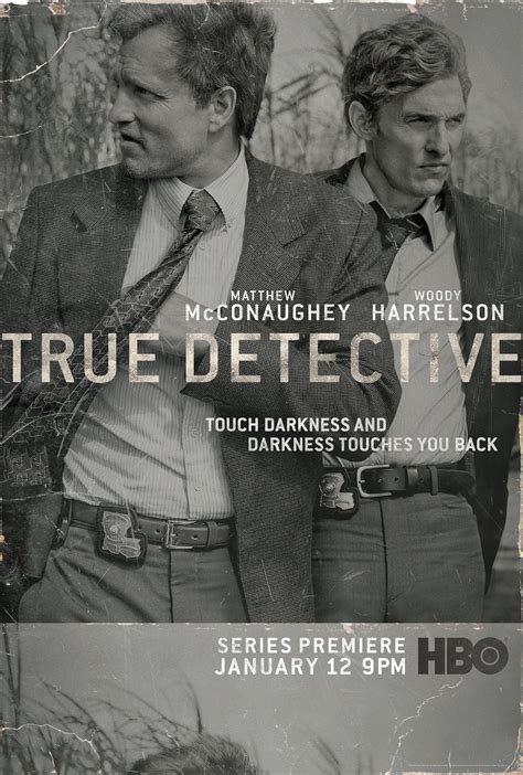 New Poster For Hbos New Series True Detective Starring Matthew