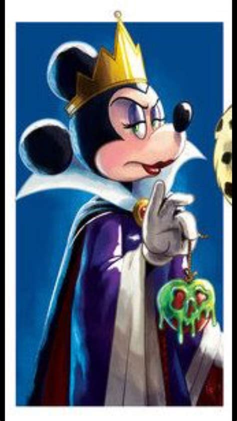 Minnie Mouse As Evil Queen Disney Evil Queen Disney Halloween