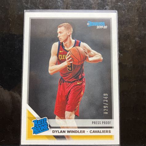 Yahoo オークション PANINI NBA DYLAN WINDLER 349枚限定 RC CAVLIERS