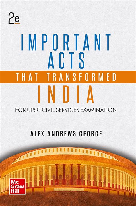 Buy Important Acts That Transformed India For Upsc English 2nd