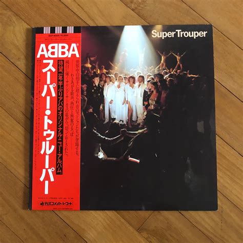 Abba Super Trouper Japan Dsp Lp Pop Hobbies Toys