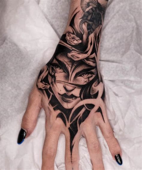 Update More Than Realistic Medusa Hand Tattoo Latest In Coedo Vn