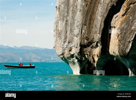 Marble Caves - Carrera Lake - Chile Stock Photo - Alamy