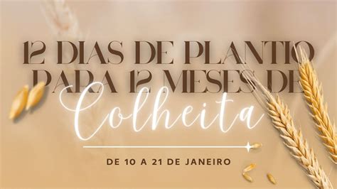 12 DIAS DE PLANTIO PARA 12 MESES DE COLHEITA SEMEANDO SETEMBRO YouTube