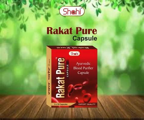 Syrup Ayurvedic Cap Shahi Rakat O Rin Capsule For Blood Purifier