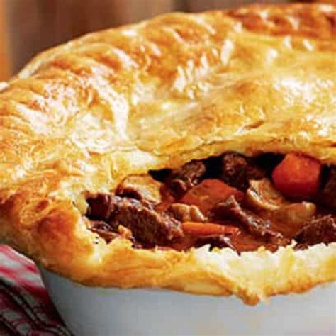 Yorkshire Beef and Ale Pie with Puff Pastry - Yorkshire Food Recipes