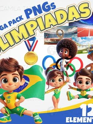 Kit Digital Png Olimpiadas Pague 1 Leve 3 Compre Produtos