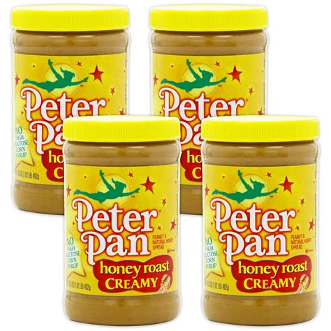 Amazon Peter Pan Honey Roasted Creamy Peanut Butter 16 3oz Jar