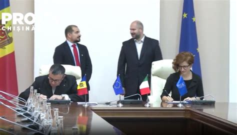 Moldova Va Primi 10 Milioane De Euro Din Partea Italiei Pentru