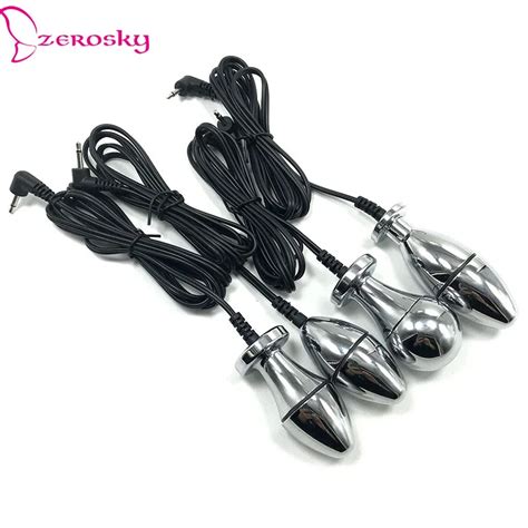 Couleur a Électro choc Anal godemichet Anal Anus expanseur boule