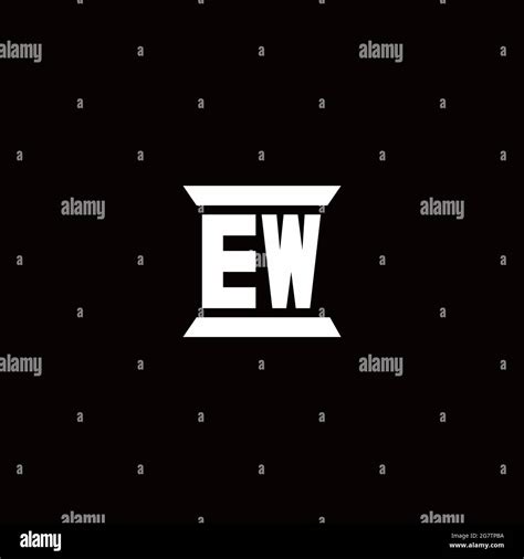 Logotipo de la letra ew fotografías e imágenes de alta resolución Alamy