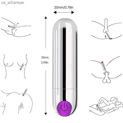 G Spot Bullet Vibrador Consolador Pezón Estimulador De Clítoris USB