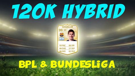 FIFA 15 120K BPL BUNDESLIGA HYBRID Ft Schurrle Ozil Gotze YouTube